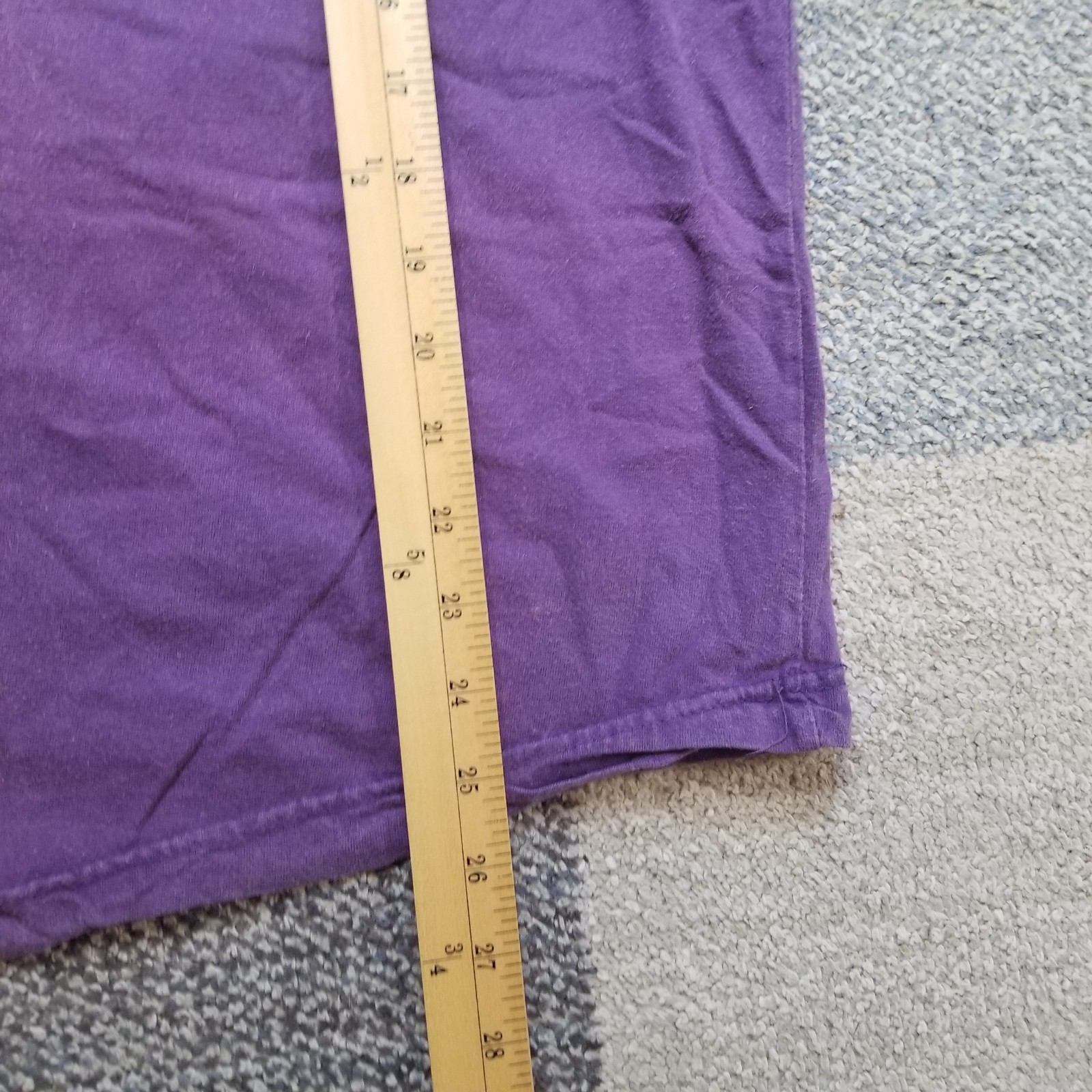 Vintage Levi Strauss Shirt Mens Medium Embroidered Logo Purple