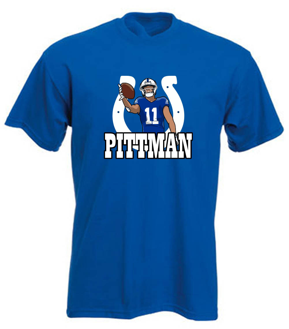 Michael Pittman Logo jersey Short Sleeve T-Shirt