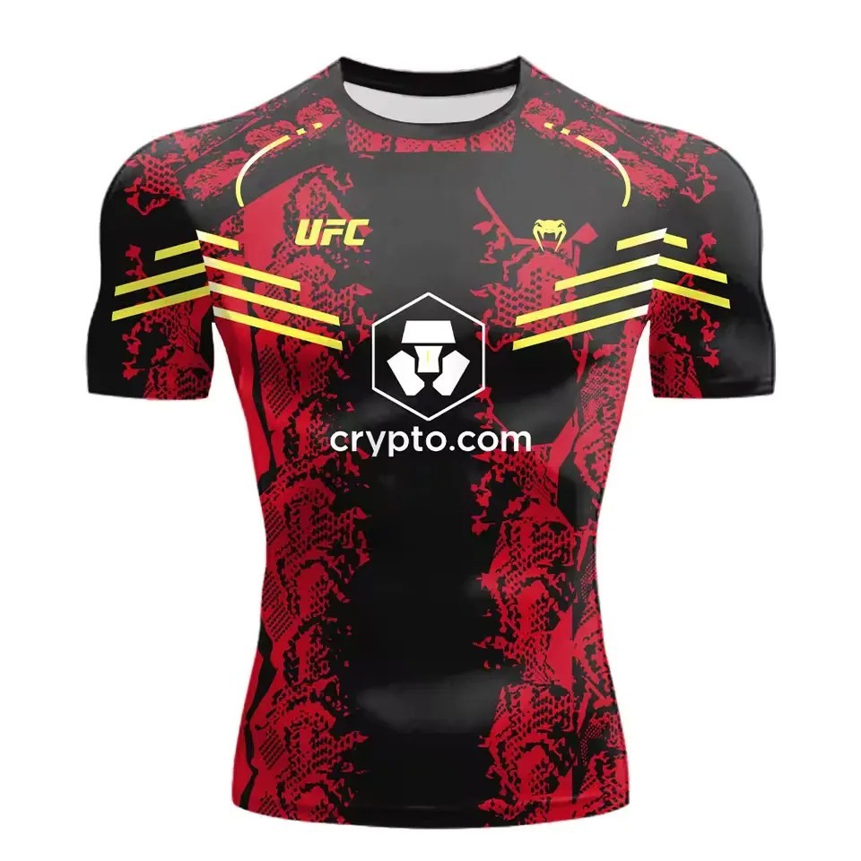 Men’s UFC Boxing Fight T-Shirt Summer Casual Quick Dry Breathable & Fashionable