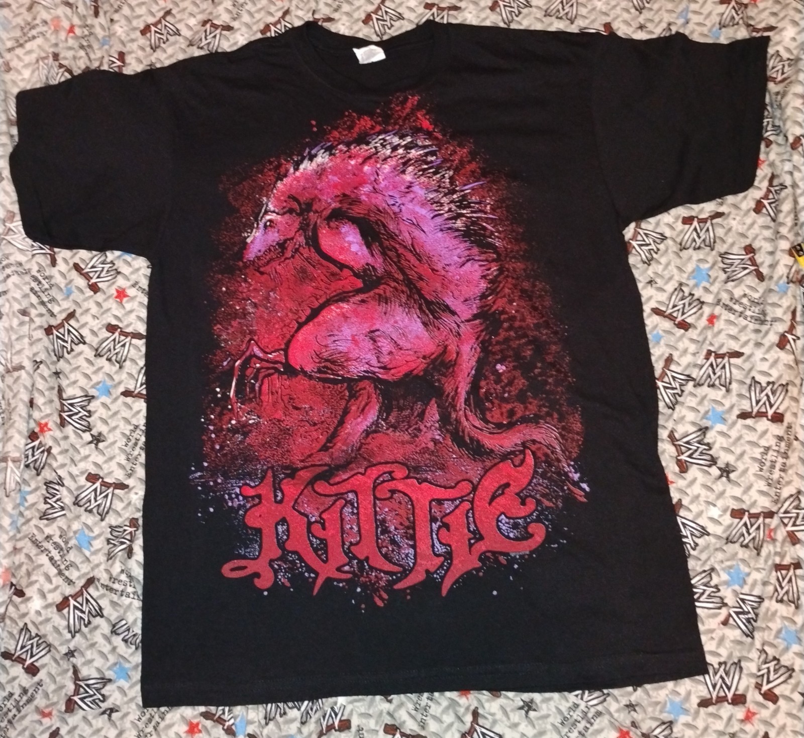 Kittie “Possum” Concert Tour Shirt Never Worn Size L Morgan Mercedes Lander