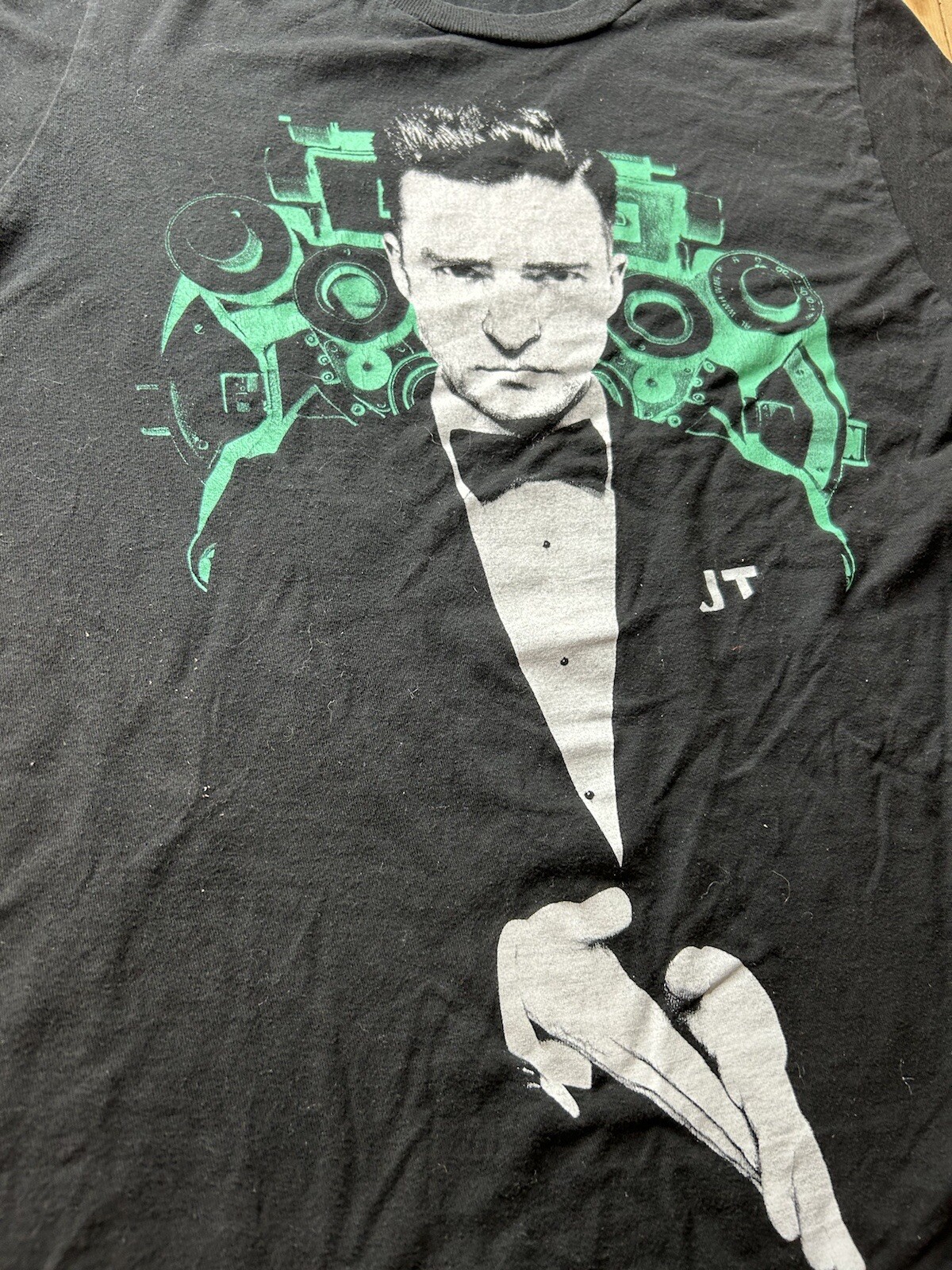 justin timberlake 20/20 experience Tour 2013-2014 Concert Shirt Size small S