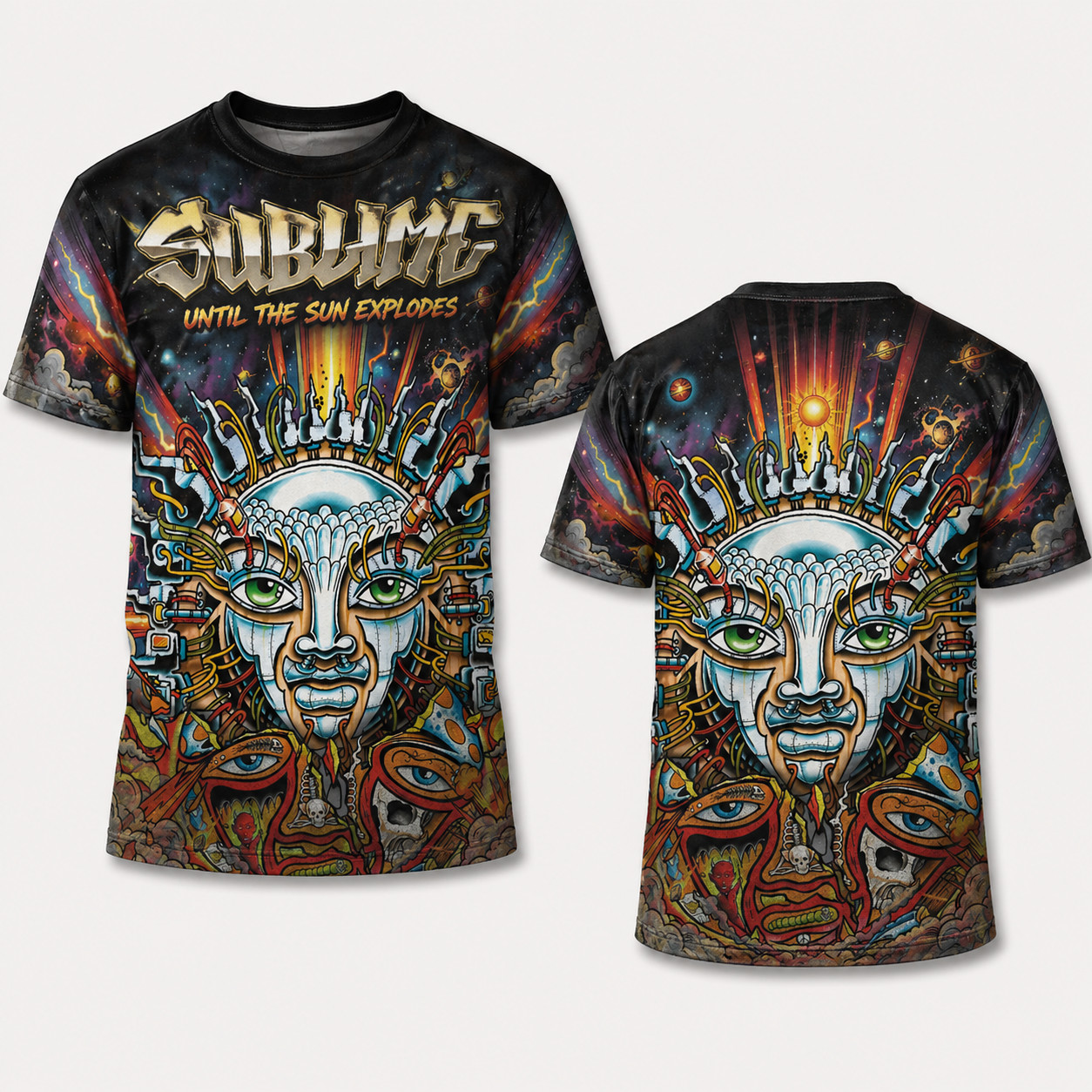 Until The Sun Explodes – Sublime Polyester 3D T-shirt Unisex All SIzes P144