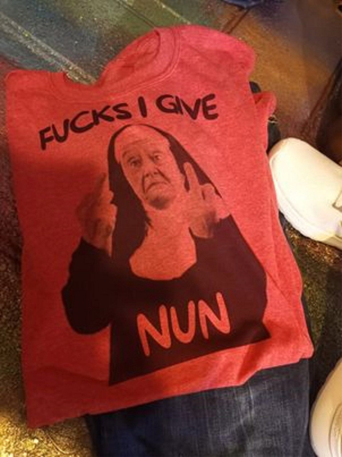 F*cks I Give Nun Hilarious Funny Rude Obscene Tshirt Shirt S M L XL XXL