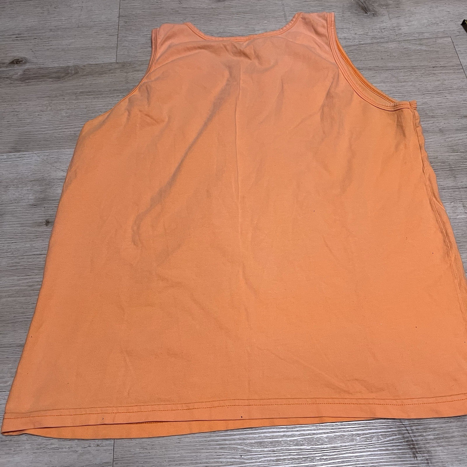 Harley Davidson Motorcycles Bayahibe Dominican Republic XL Men Tank Top Orange