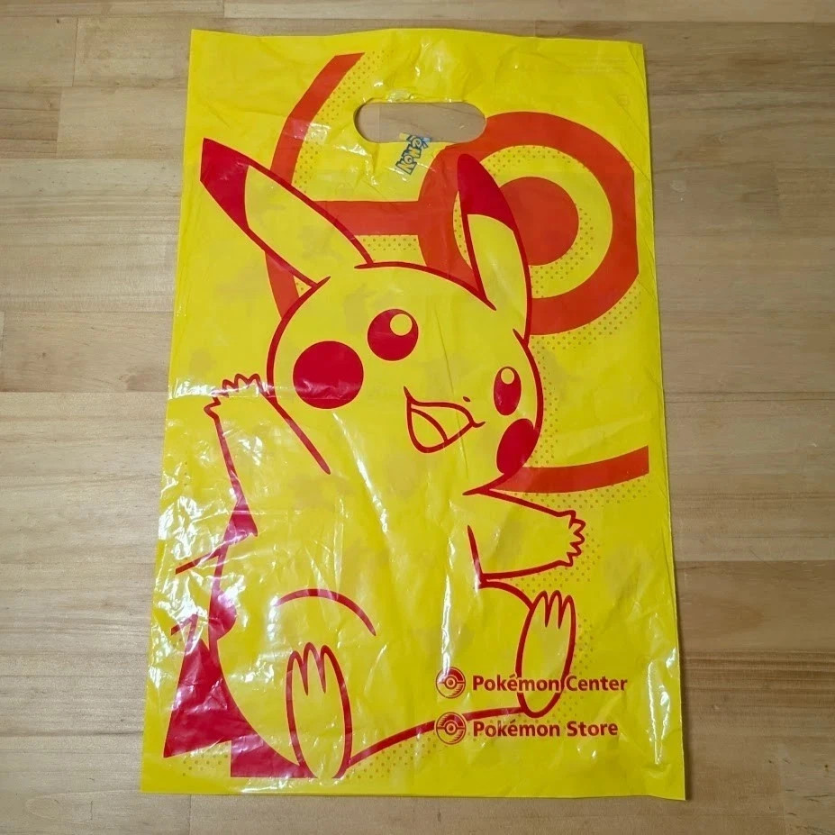 Pokemon Center T-Shirt & Pouch Set Silver Version Game Boy Official Japan M/L