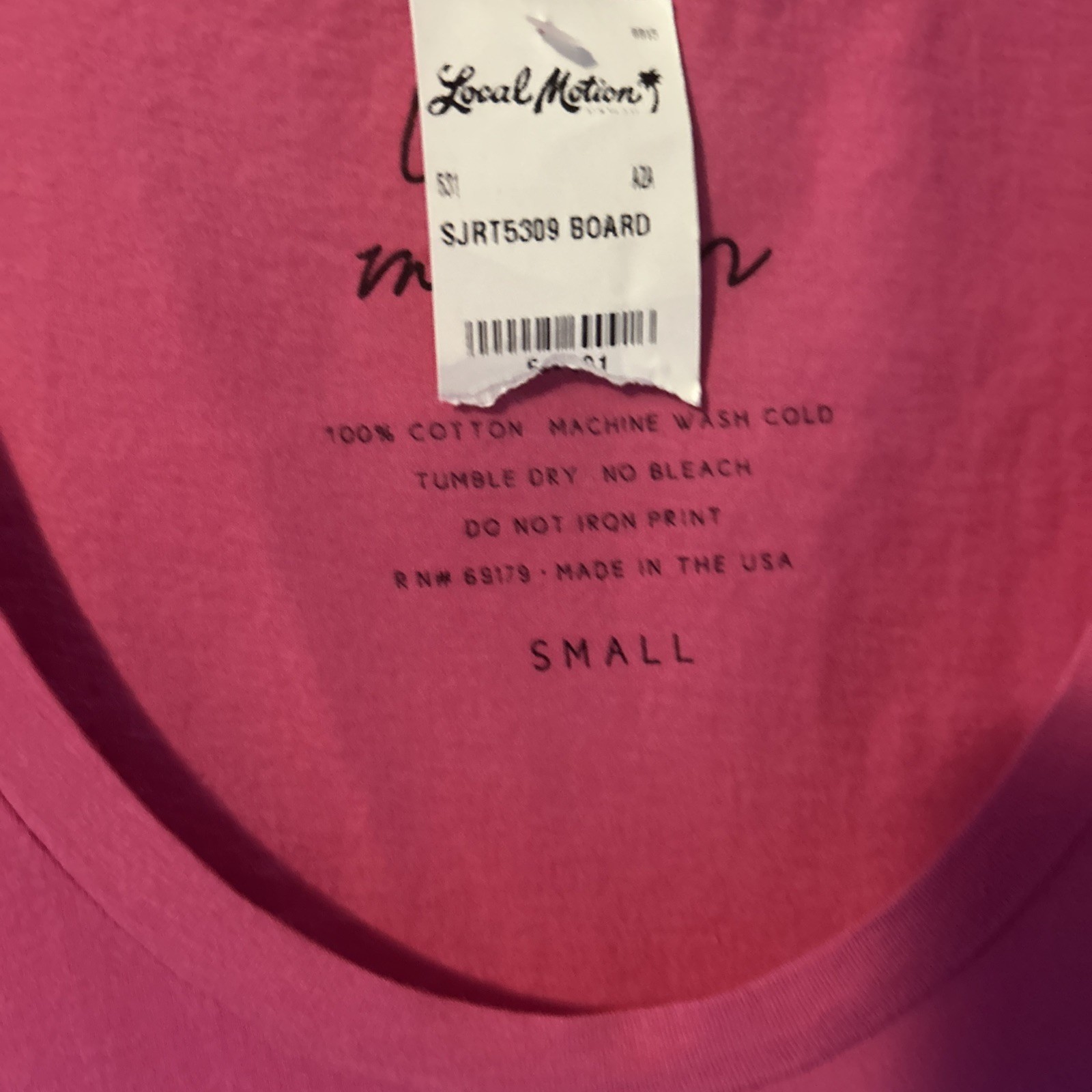 NWT Local Motion Hawaii Women’s Small T Shirt Black Logo Graphics Sirf Board