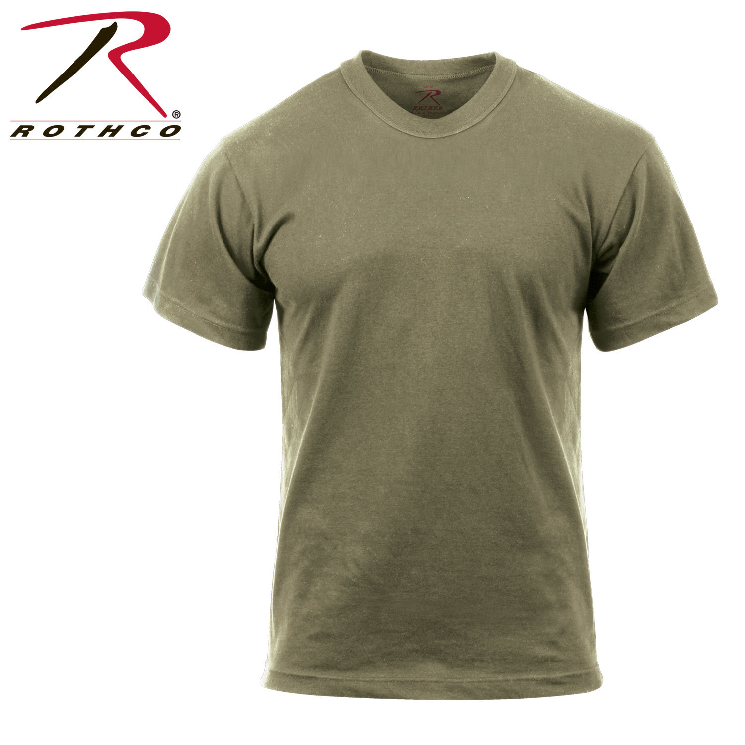 AR 670-1 COYOTE BROWN T-SHIRT 50% COTTON 50% POLYESTER