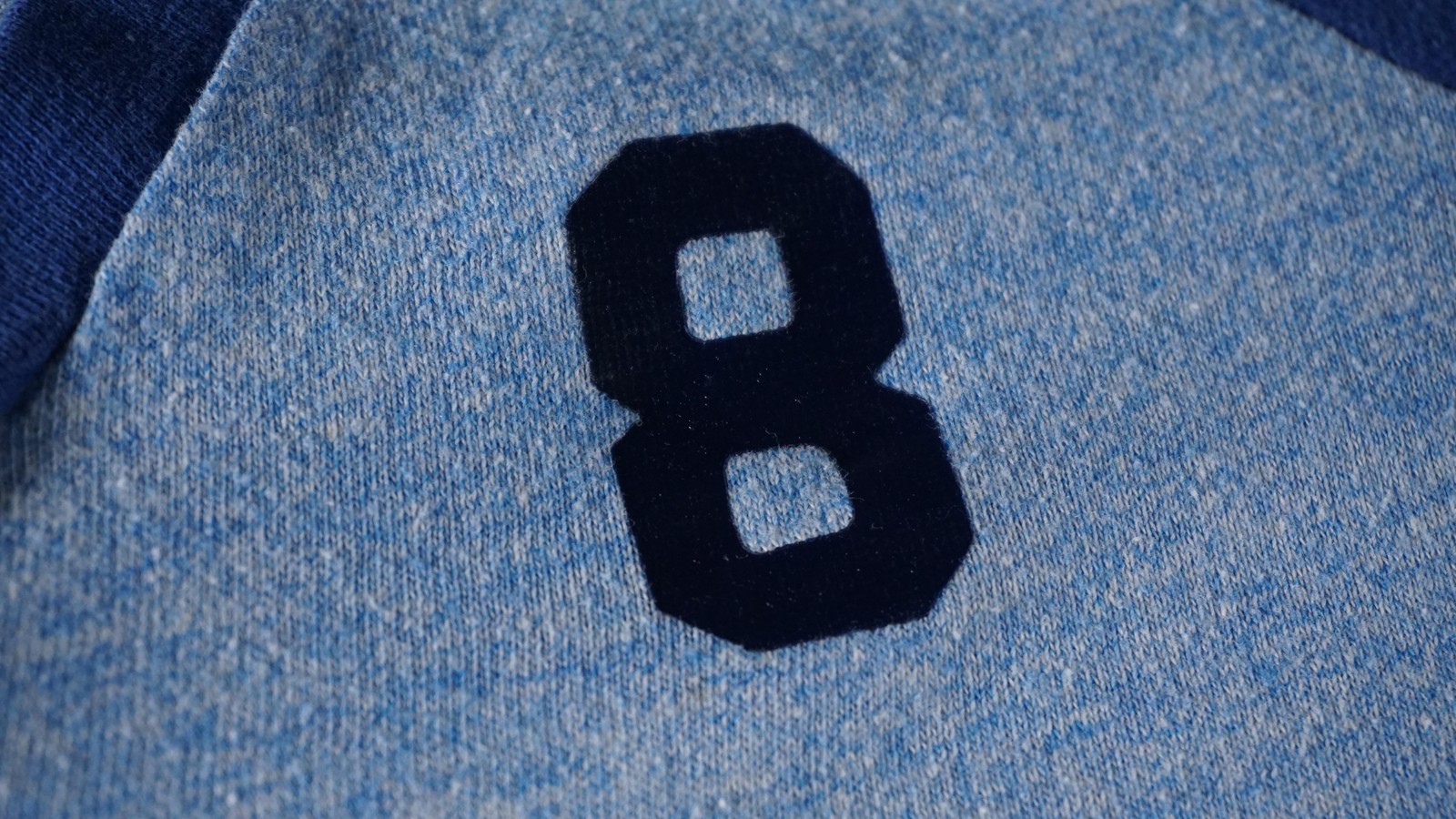 Vintage Mr. Bill Show Shirt Mens Large Blue Raglan V Neck Russell Made USA 80s