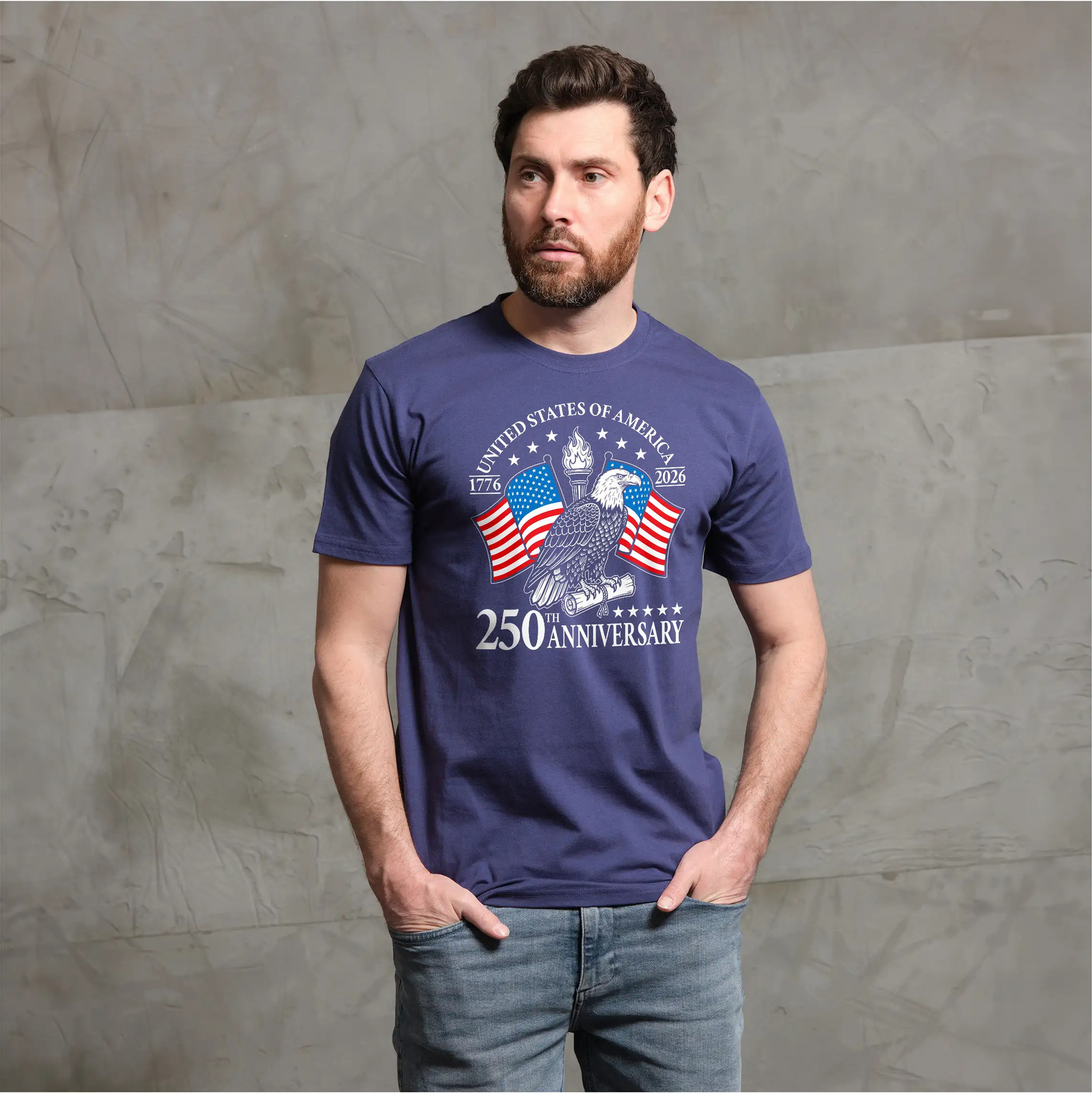 250 Year US Independence Day T-shirt 1776-2026 250th anniversary Tee Shirt