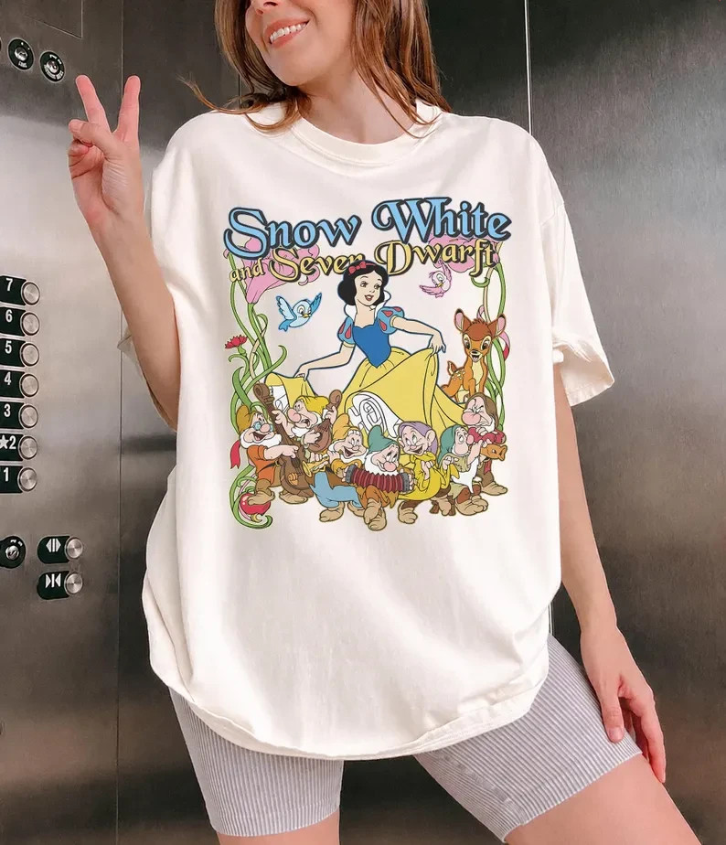 Princess Snow White Shirt, Snow White & The Seven Dwarfs Tee