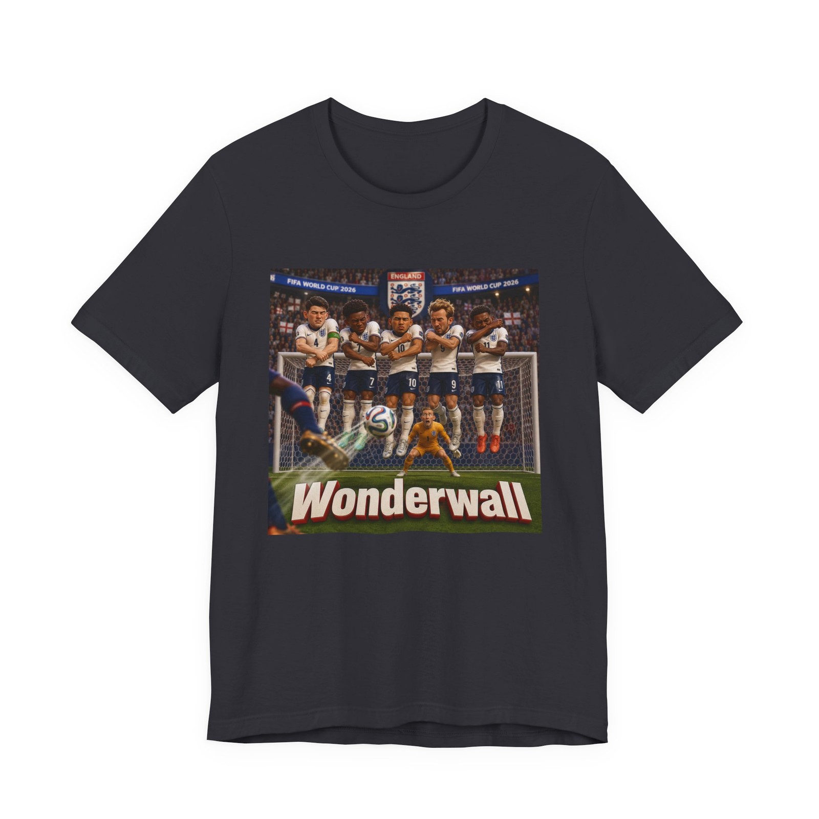 World Cup 2026 Wonderwall Tee | England Football Players, Soccer Shirt