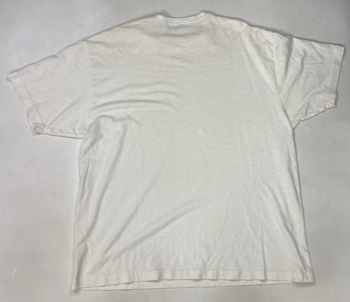 Polo Ralph Lauren Cotton Linen Ramie Blend T-shirt Men XL Ivory Short Sleeve