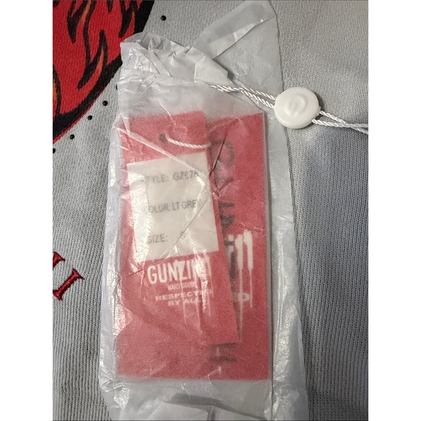 Gunzinii Denim & Co. “Heart on Fire” Split-Tone Graphic Tee