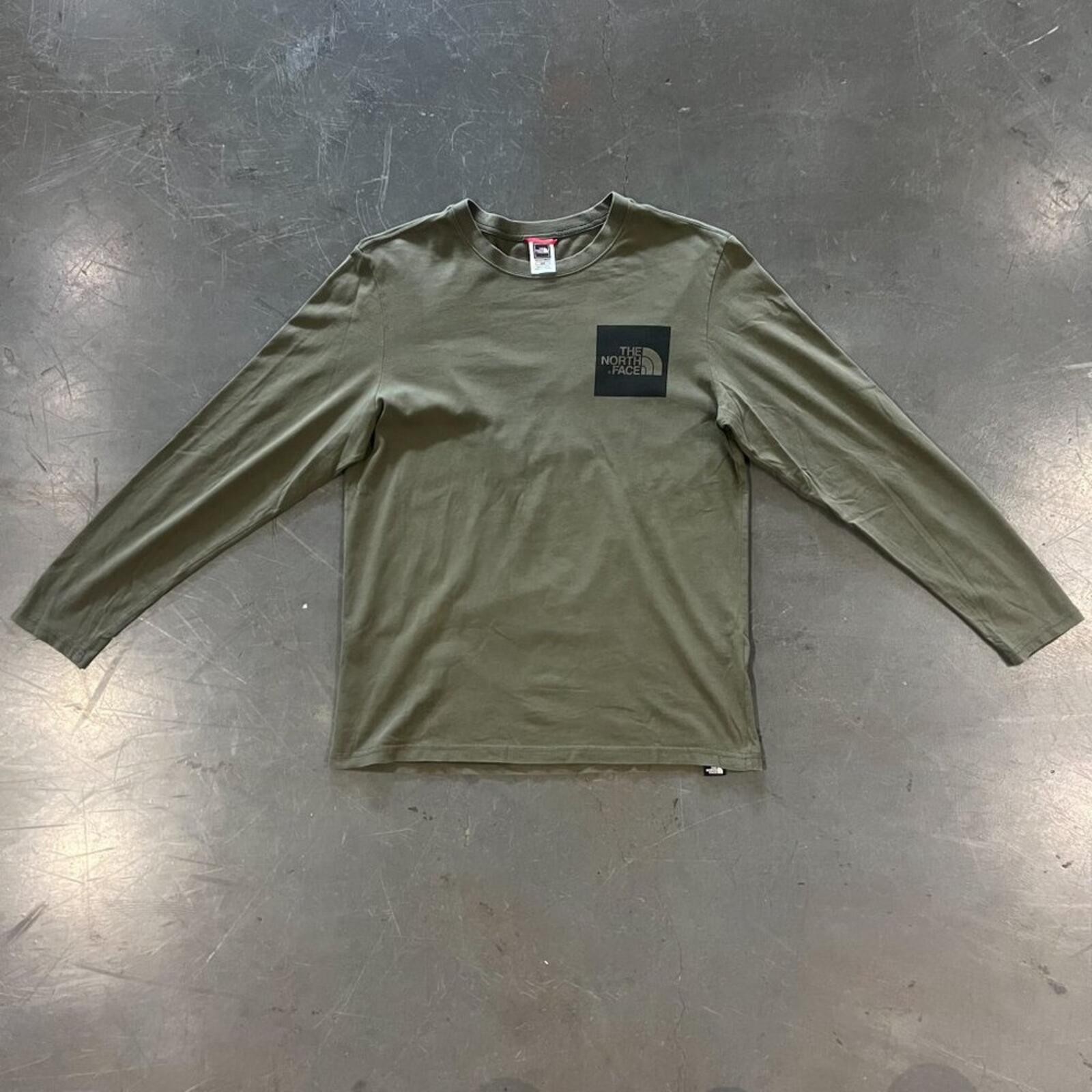 The North Face Fine 2 Tee LS New Taupe Green • M