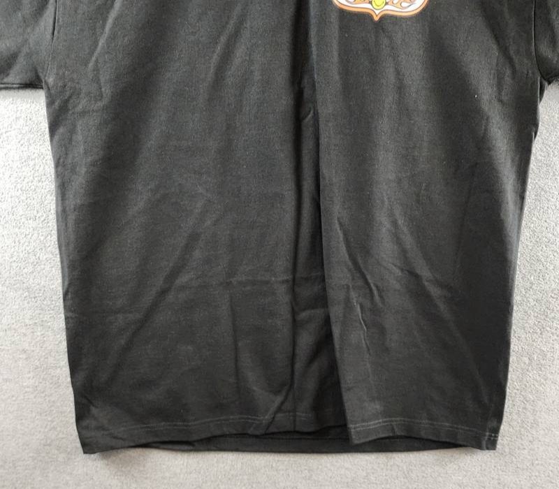 Market Studios Smiley Burnt Rubber Graphic Tee Men’s XL Pirate Black Pullover