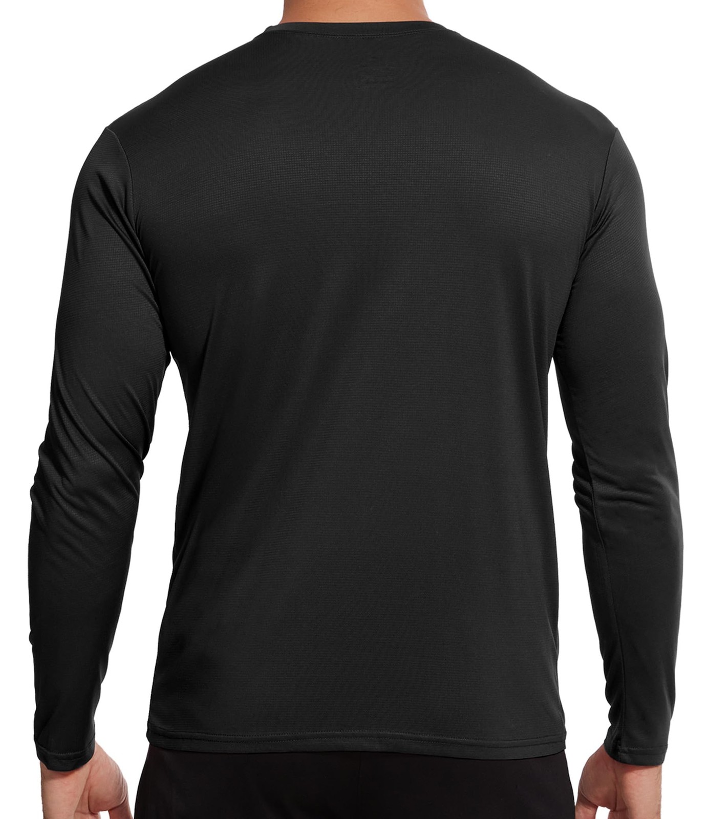 7 Pack Men Dry Fit Workout Long Sleeve Athletic Gym UPF SPF UV Sun Protection…