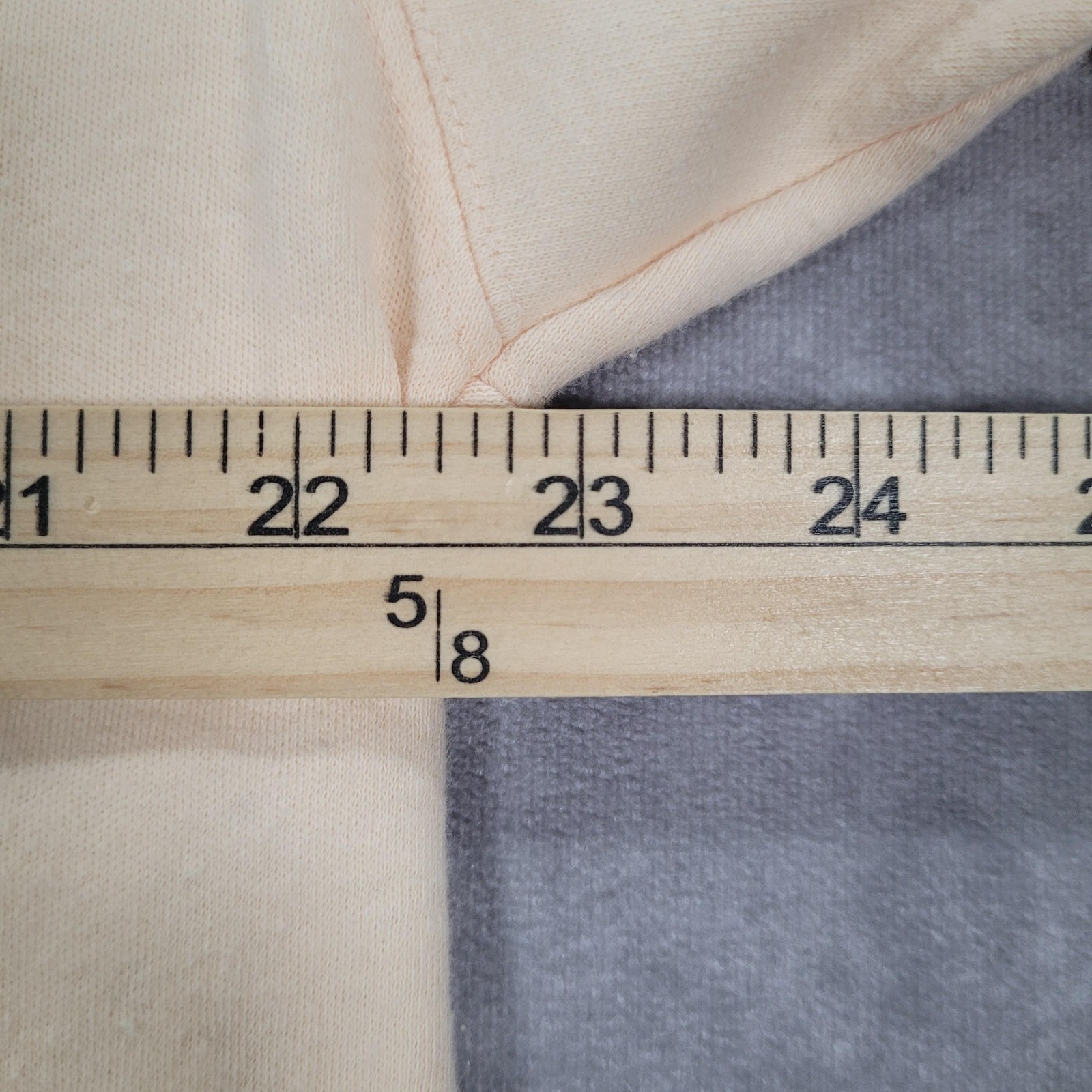 Vintage Eddie Bauer Shirt Mens Large Beige Made USA Pocket Basic Boxy Minimalist