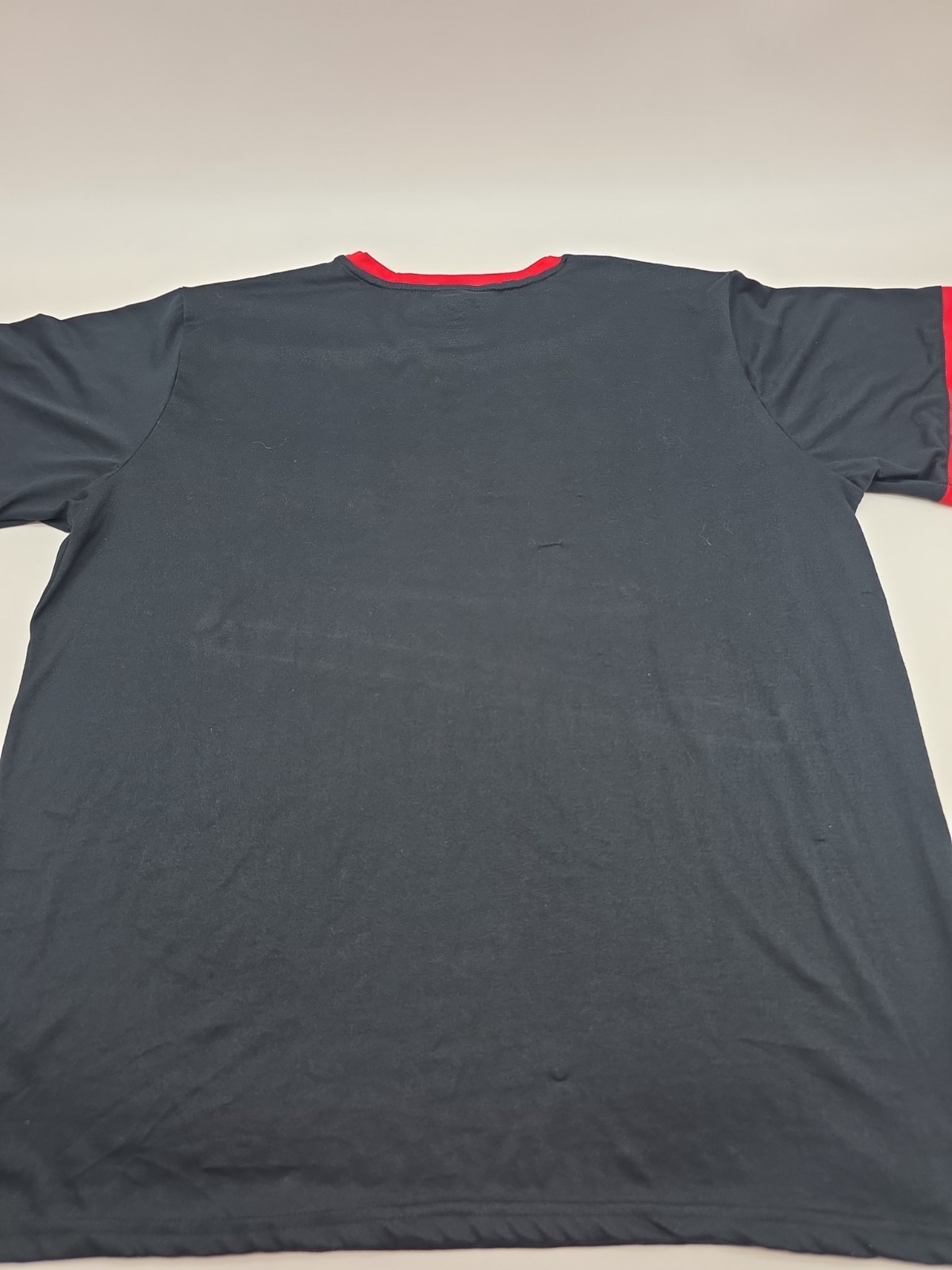 Umbro T-Shirt Men 2XL Black Solid Polyester Spandex Blend.#46877