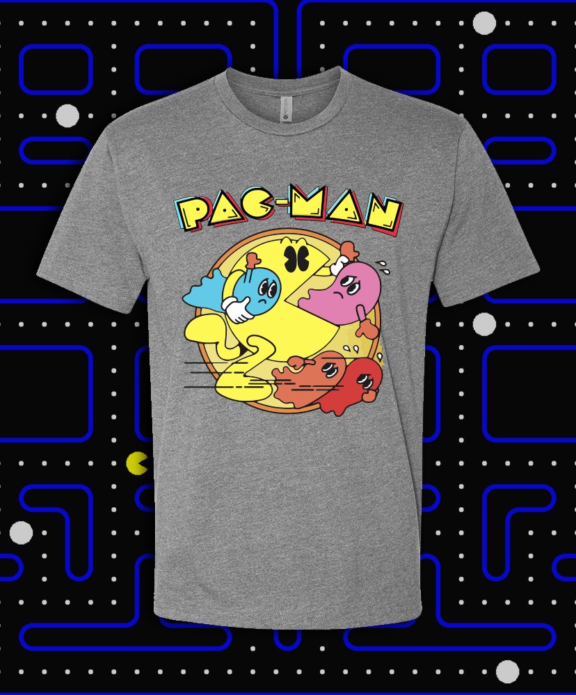 Pac Man Retro 80’s Shirt Adult & Youth sizes! Fast Ship!