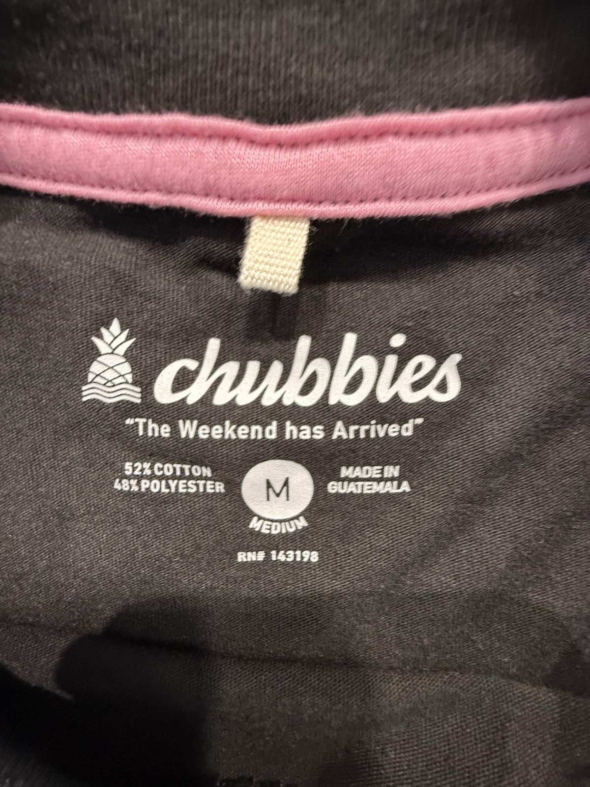 Chubbies T Shirt Men’s Medium Long Sleeve The Weekend Has Arrived
