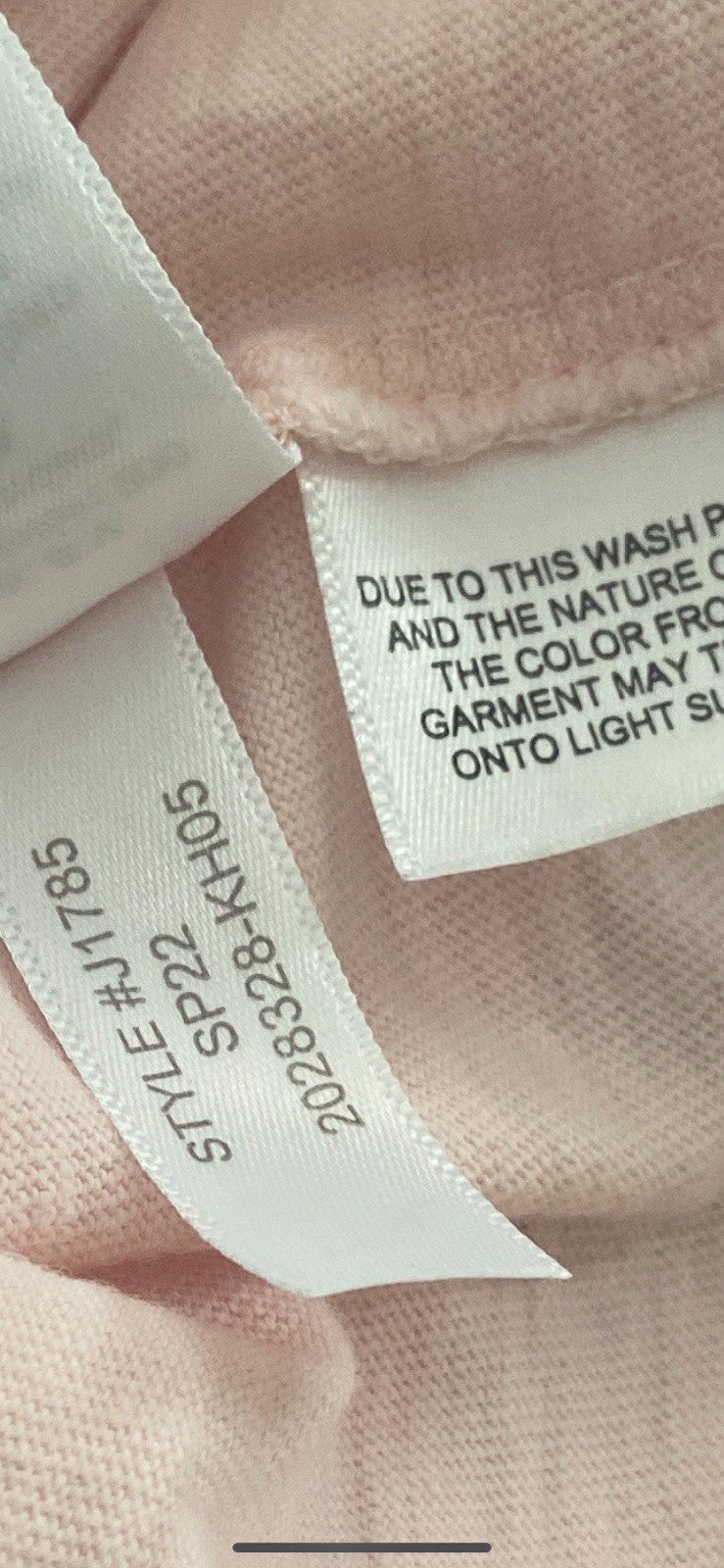 J. CREW L Garment Dyed Slub Cotton PINK mens Pocket T-SHIRT LARGE J1785 Preppy