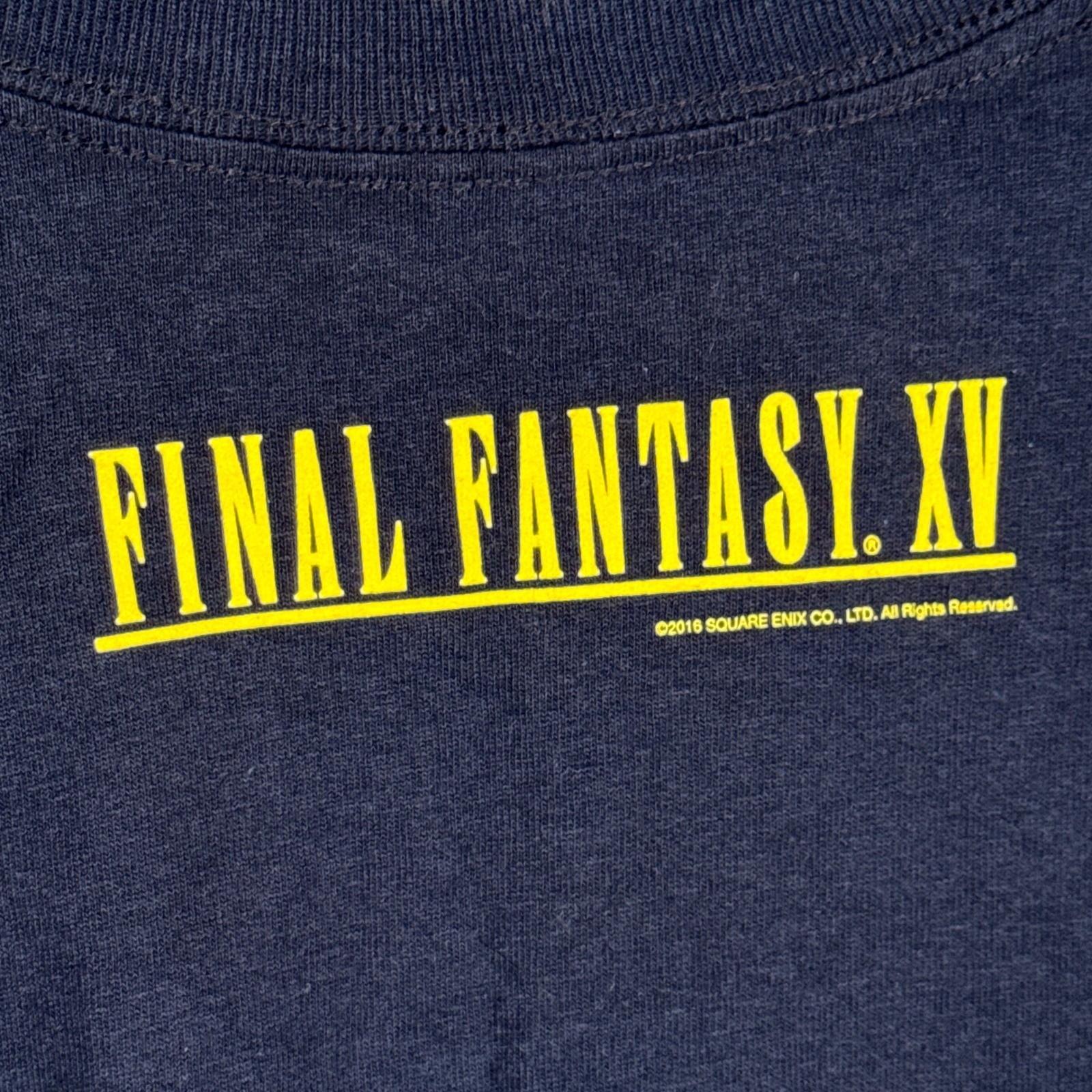 Final Fantasy XV Chocobo Crossing Shirt Mens Medium Black Square Enix 2016 Tee