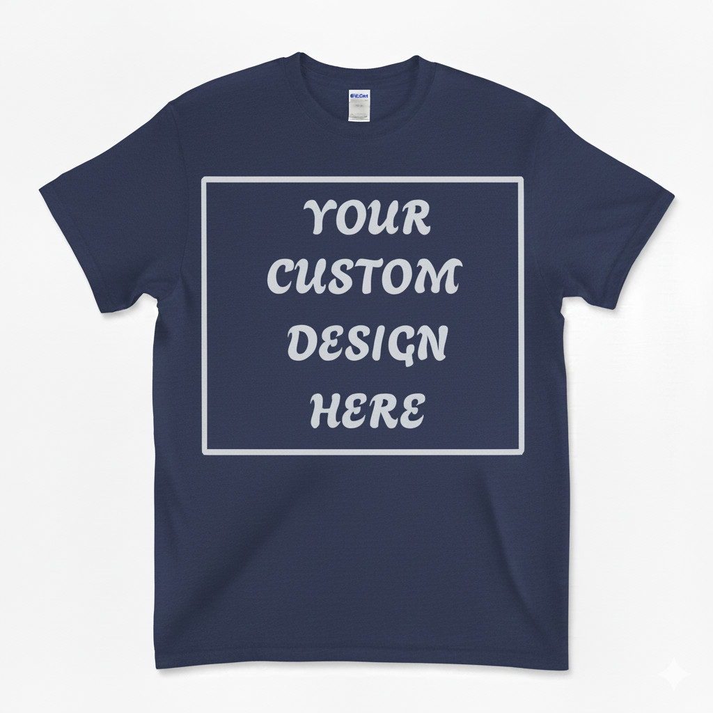 Personalized Custom T-Shirt Customized w/Photo, Text, Logo DTF on Gildan Shirt