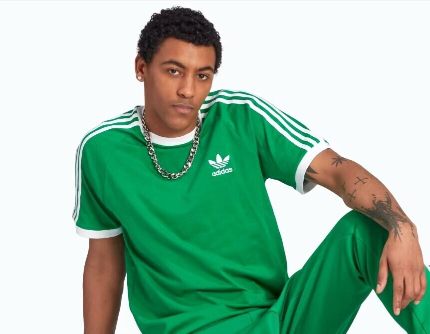 NEW MENS ADIDAS ORIGINALS CALIFORNIA TREFOIL TEE SHIRT ~SIZE 2XL #IM0410 SALE!