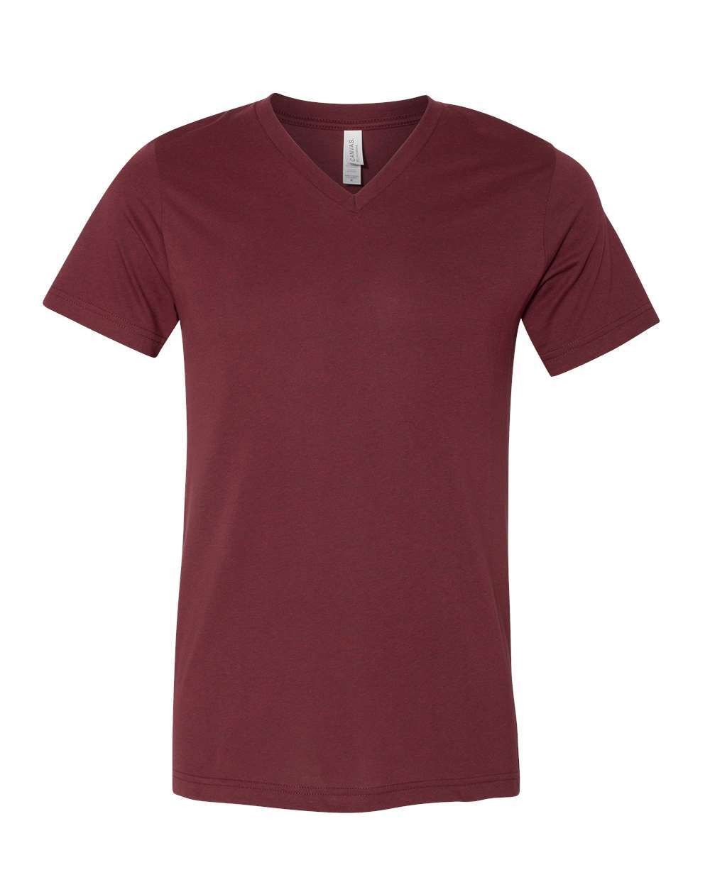 BELLA + CANVAS – Heather CVC V-Neck Short Sleeve Unisex T-Shirt – 3005CVC