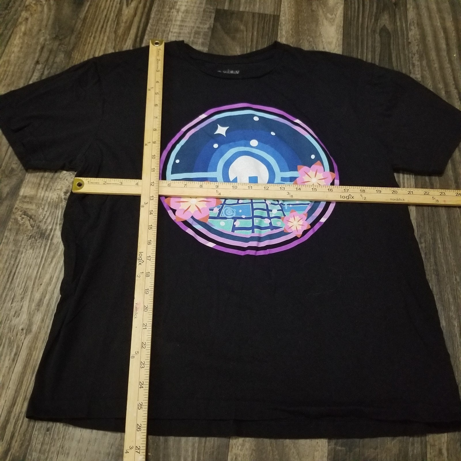 Pokemon T Shirt Mens Large Pokemon Go Fest 2022 Poke stop