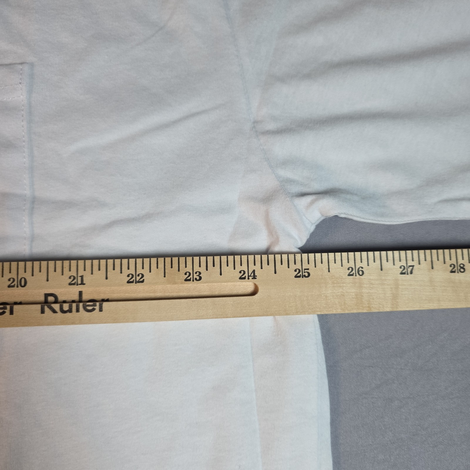 True Classic Crew Neck w pocket (2 pack) extra large XL white & blue