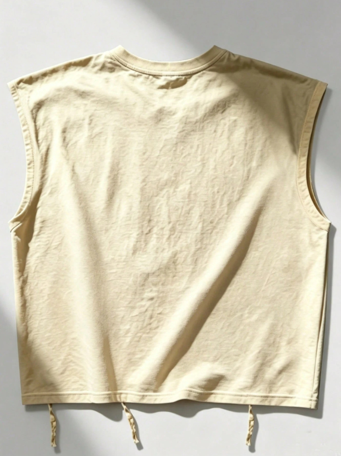 Unisex Graphic Studded Crop Tank Top Distressed Sleeveless Casual Streetwear Tee