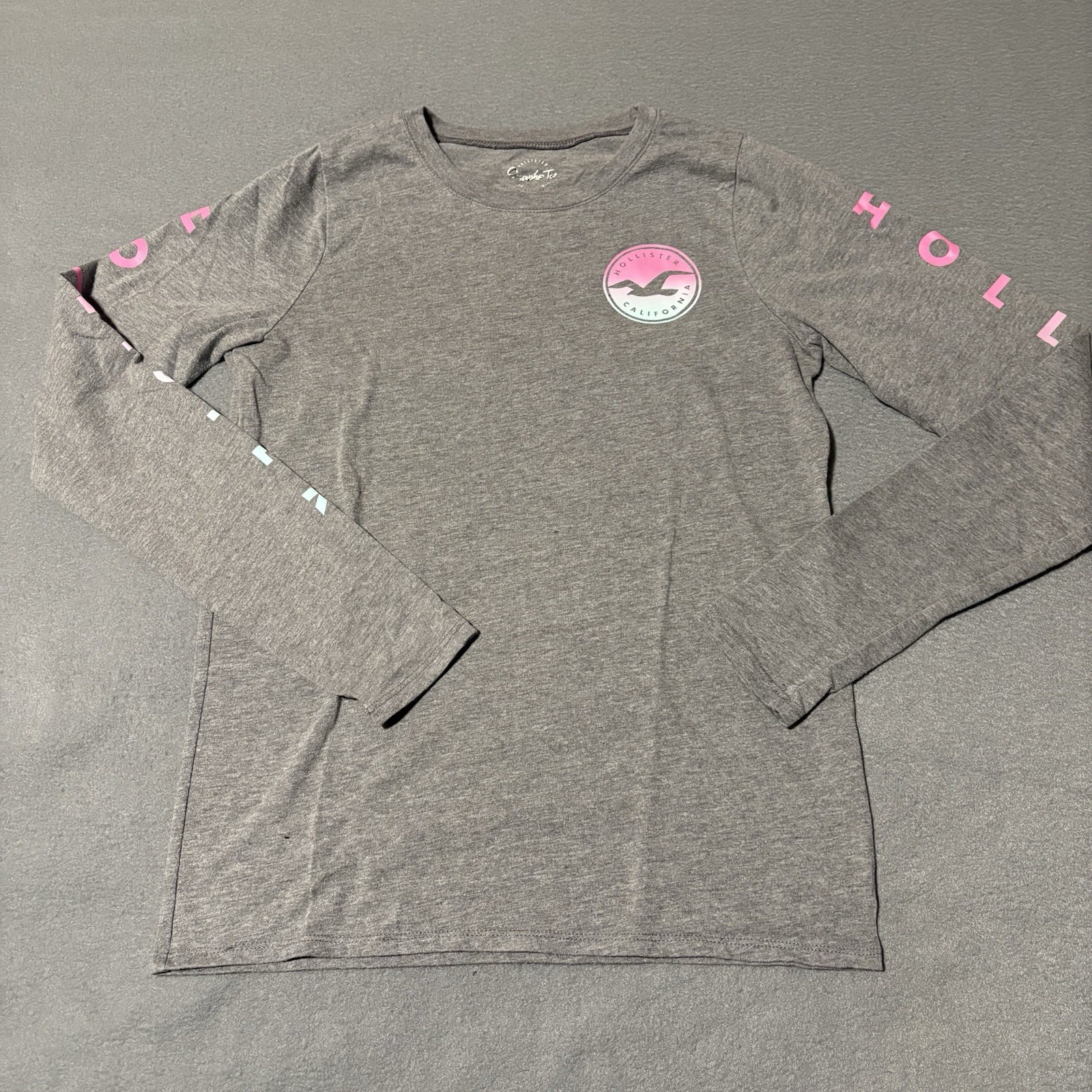 Lot Of 5 T-Shirts Girls 12/14 Nike Guess Hollister Zara Looney Tunes Logo Casual