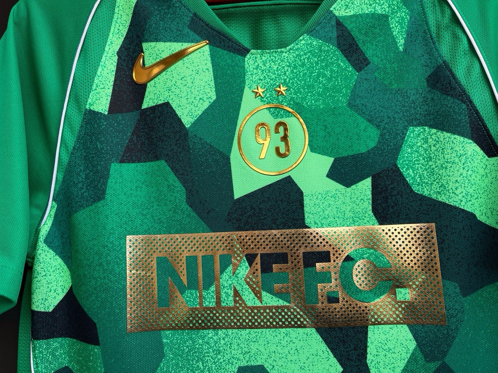 Nike Kylian Mbappe X Bondy Limited Football Soccer Jersey Shirt #93 Size S Small