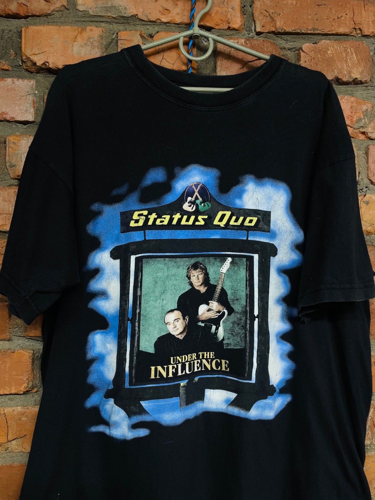 Vintage Status Que 1999 Under the Influence Tour Band T-Shirt Men’s Size L