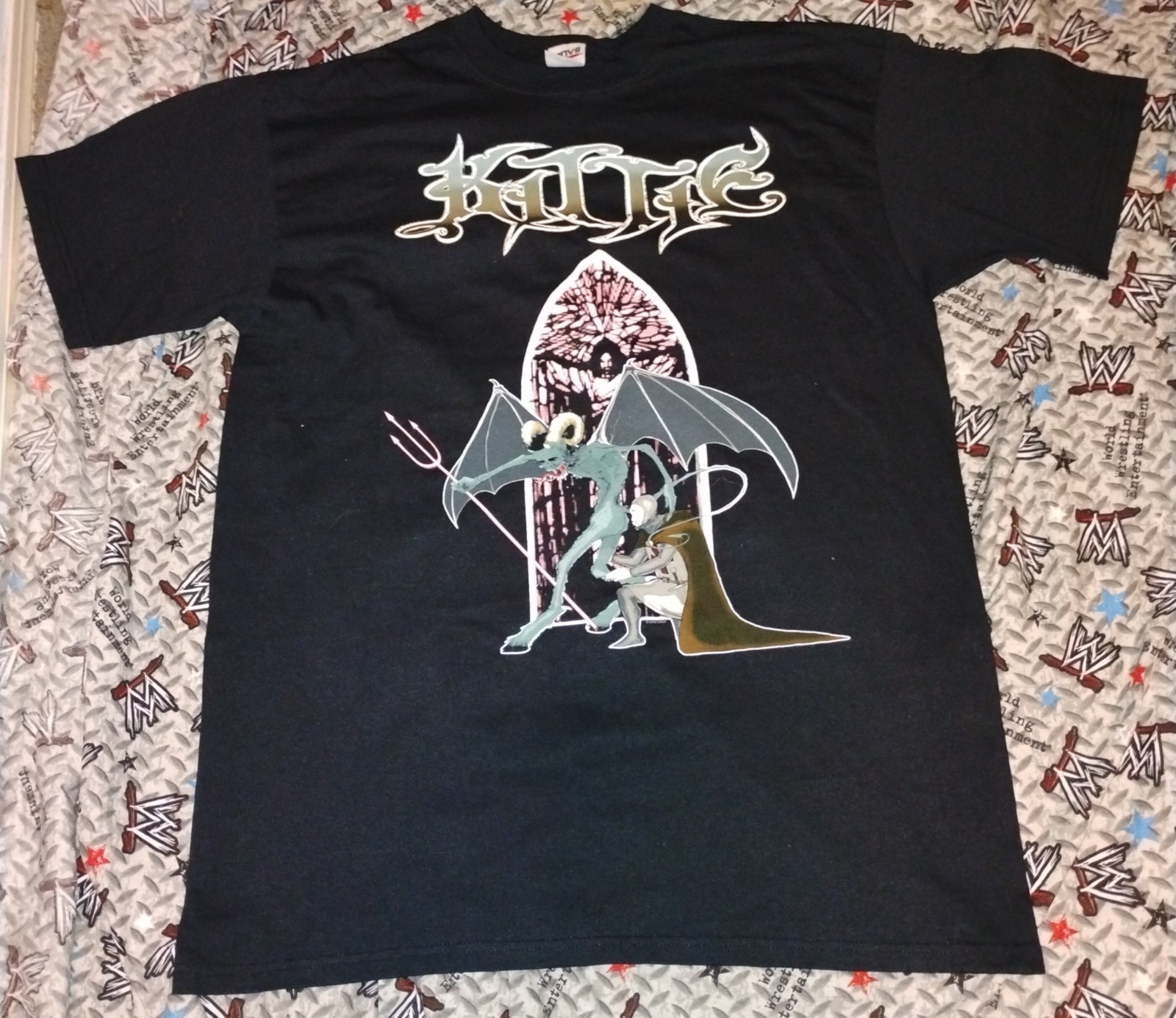 Kittie Kiss Of Infamy Tour Concert Shirt Never Worn Sz L Morgan Mercedes Lander