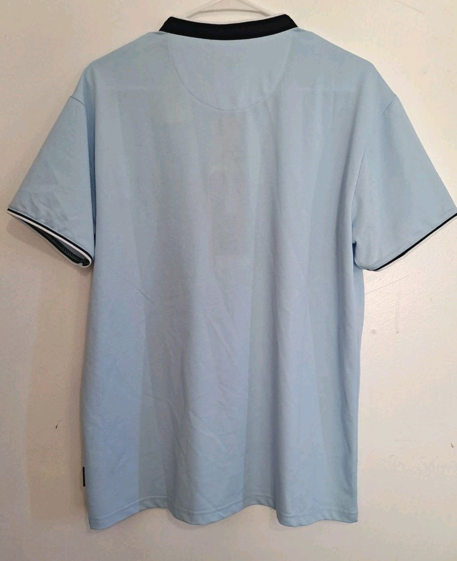 Scott James Men’s XLarge Shirt Dusty Blue/Navy Color New With Tags $58 Original