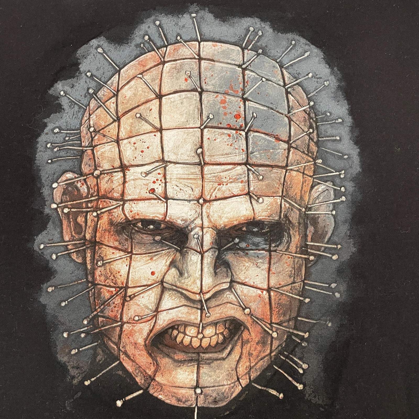 Hellraiser Hellseeker Shirt Mens Large Black Pinhead Horror Movie Graphic Tee
