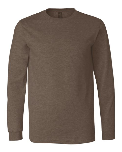 BELLA + CANVAS Heather CVC Long Sleeve Tee – 3501CVC
