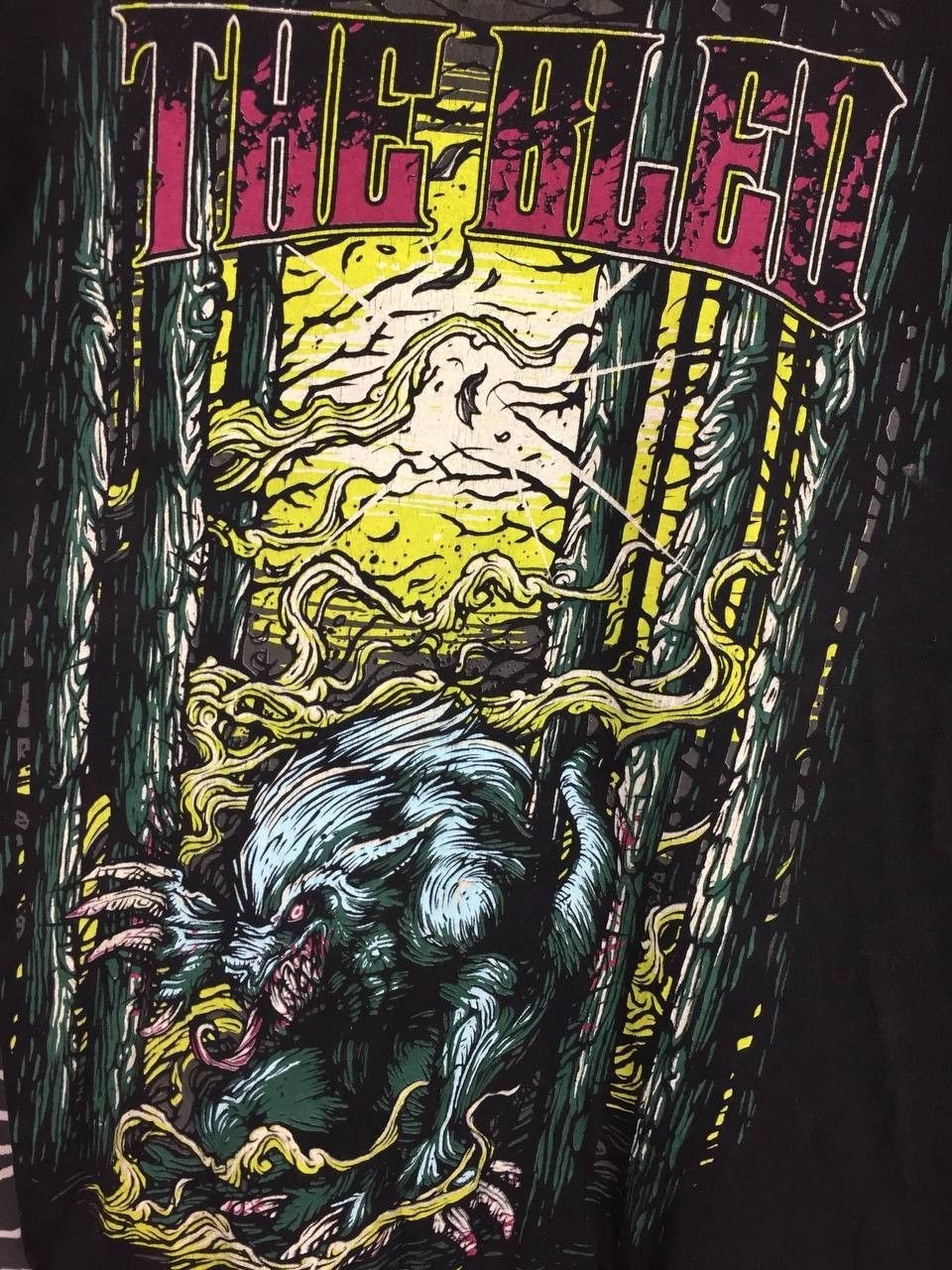 The Bled American Metalcore Band Tee Size M