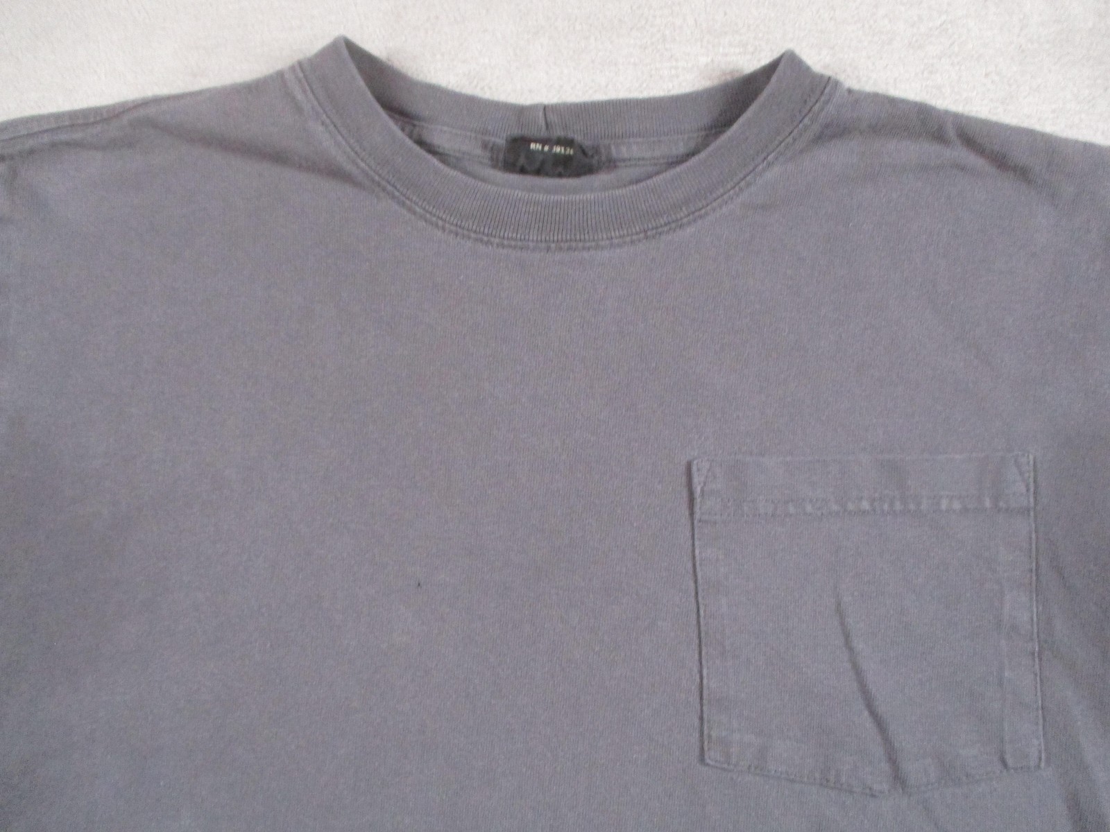 Filson Shirt Mens Small Gray Pocket Tee Crewneck Made In USA Workwear