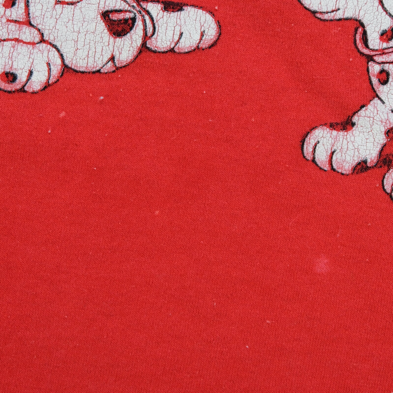 Rare Vintage DISNEY 101 Dalmatians Dogs Playing Single Stitch T Shirt 90s Red