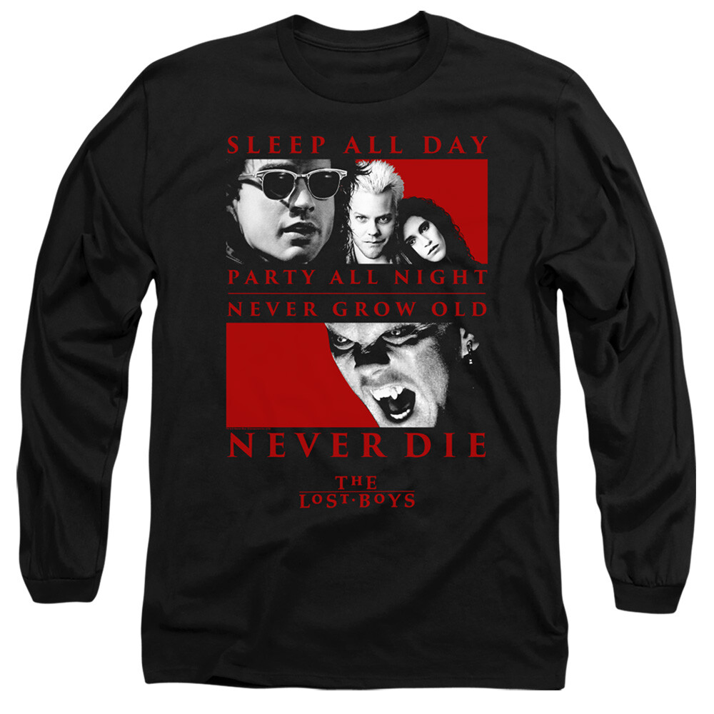 The Lost Boys Never Die Men’s T-Shirt S-5XL Officially Licensed Horror Movie Tee