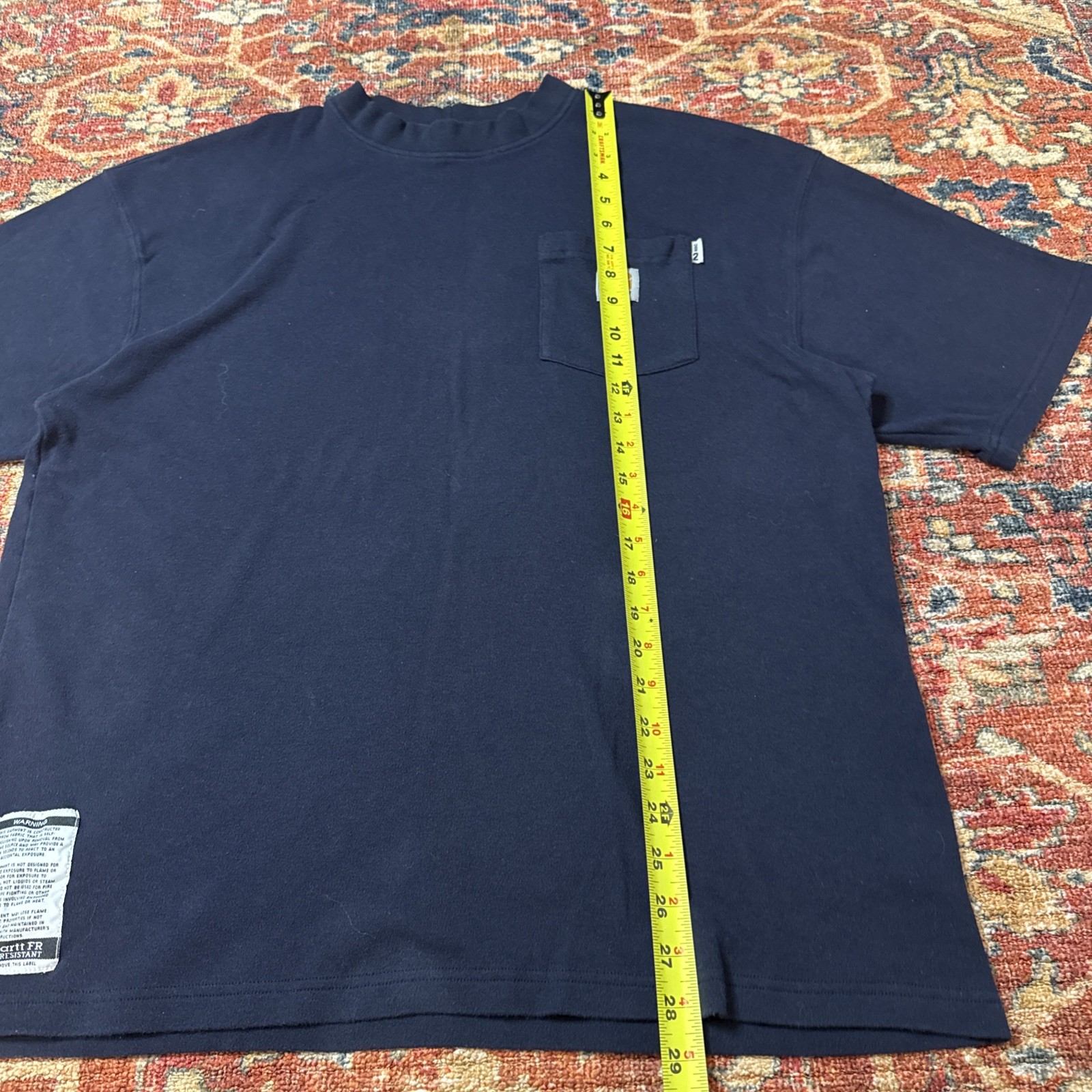 Carhartt Flame Resistant Short Sleeve T-Shirt HRC 2 Men’s XL Heavyweight