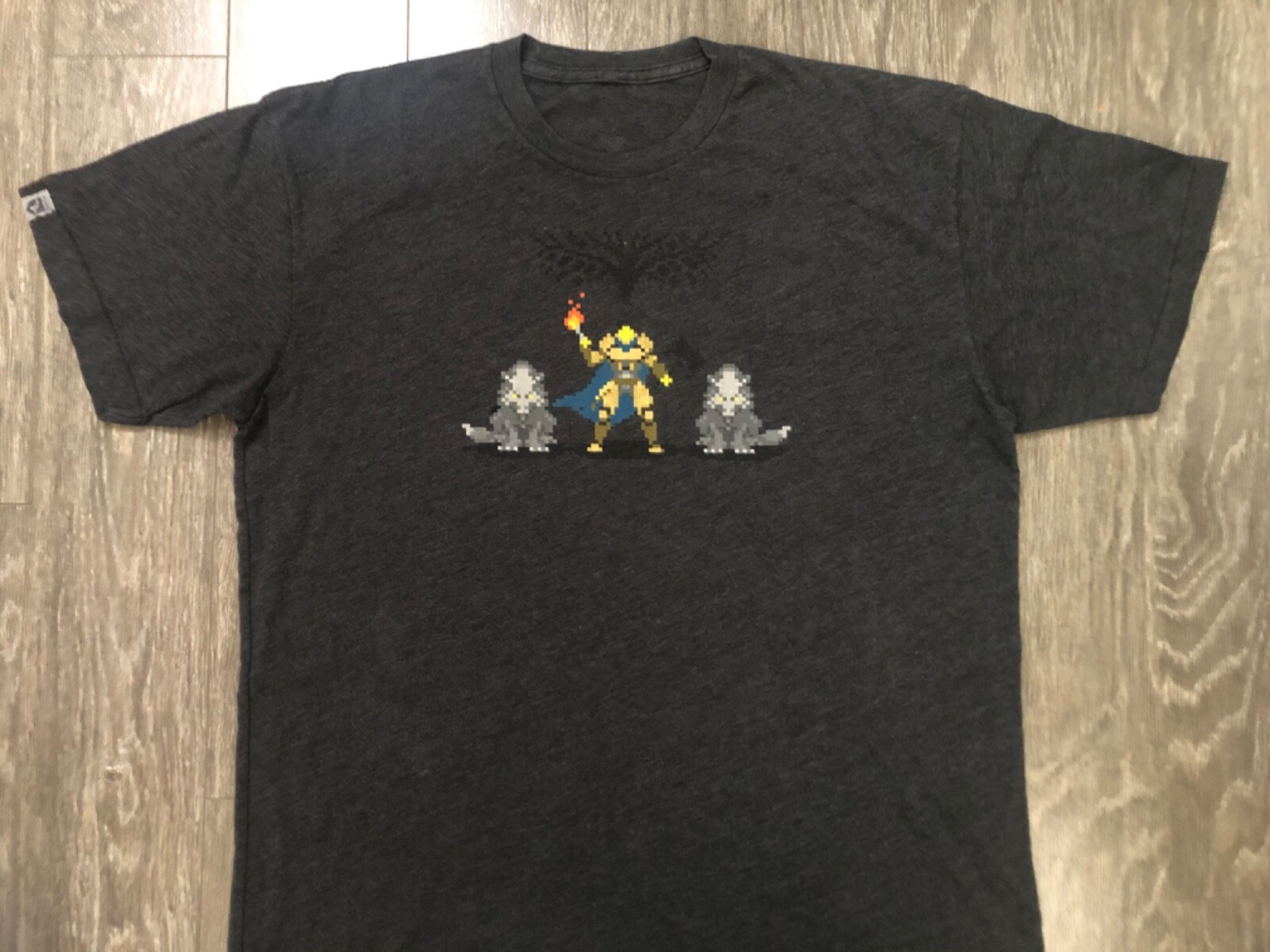 Destiny Video Game Pixel Art Wolf T Shirt See Measurements Used