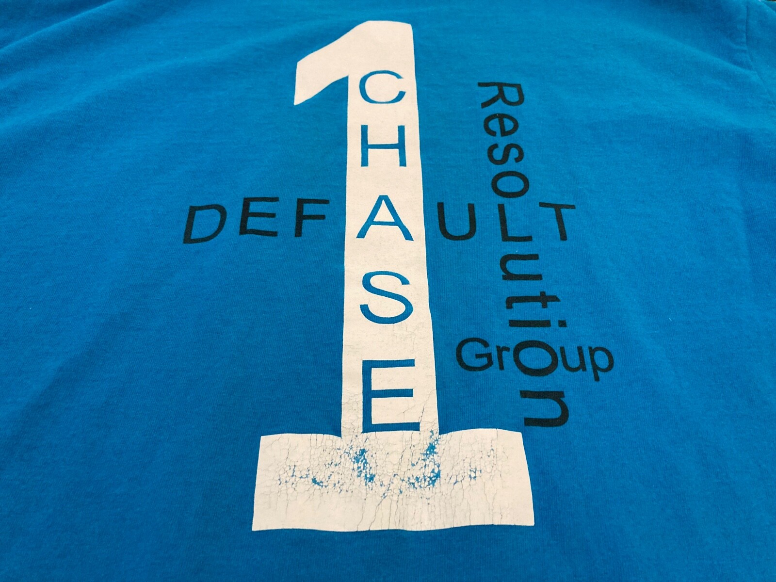 Chase 1 Default Resolution Group Blue Hanes Men’s Large T-Shirt
