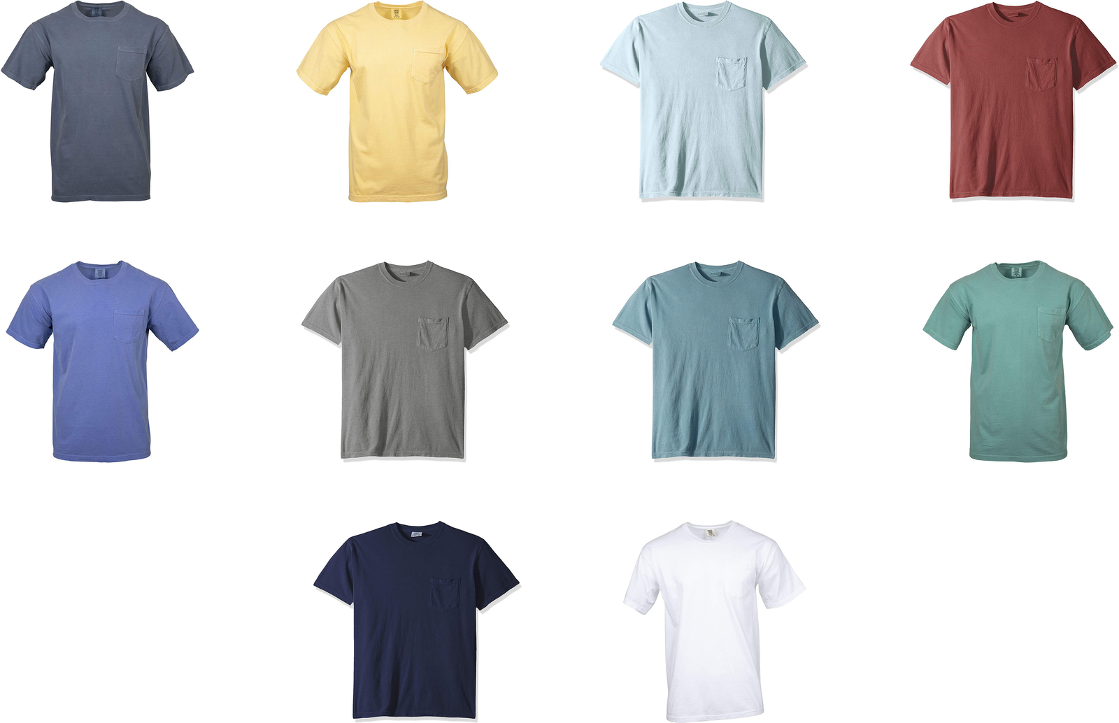 Comfort Colors Men’s Adult Short Sleeve Pocket T-Shirt, Style 6030