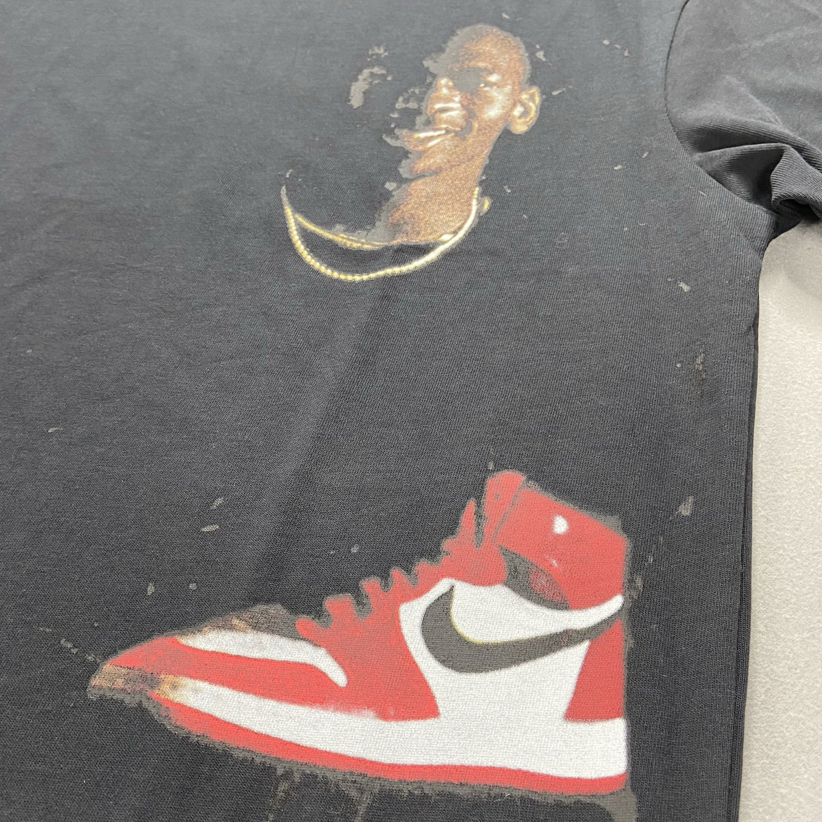 HQ2666-045 Jordan Statement 1985 Men’s Sizes Vary Crew Neck T-Shirt Black NWT