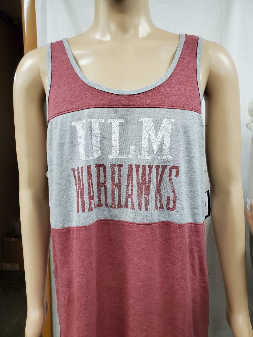 CHAMPION LOUISIANA MONROE ” WARHAWKS” MEN’S TANK TOP ASSORTED SIZES # 427