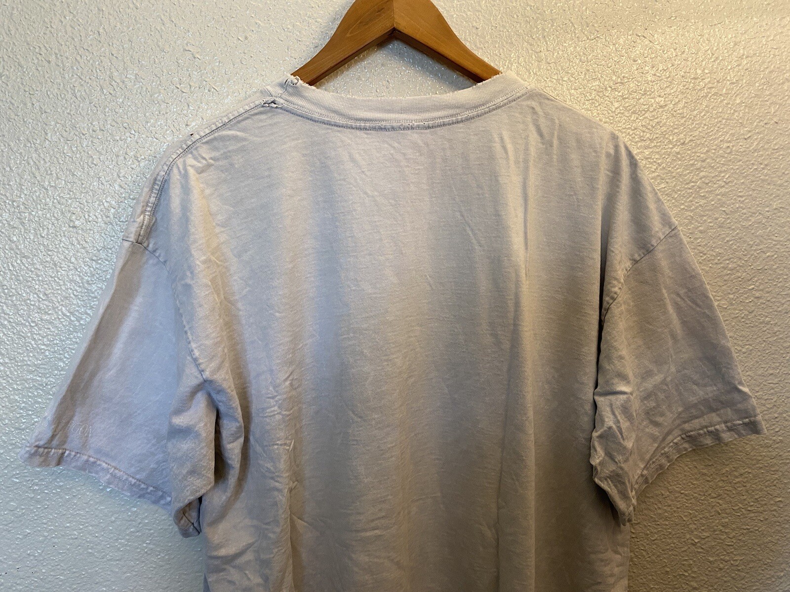 Vintage Polar Graphics USA Wolf Pack Shirt Distressed White/Grey Size XL RARE